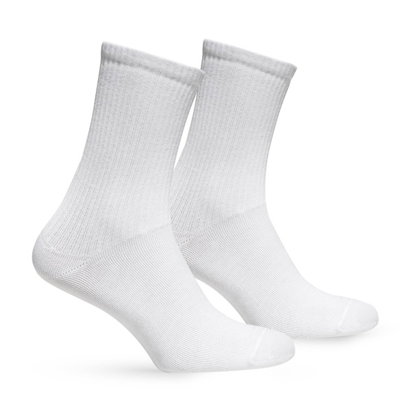 Premier Socks White with high elasti, unisex, size 36-39, 40-42, 43-45