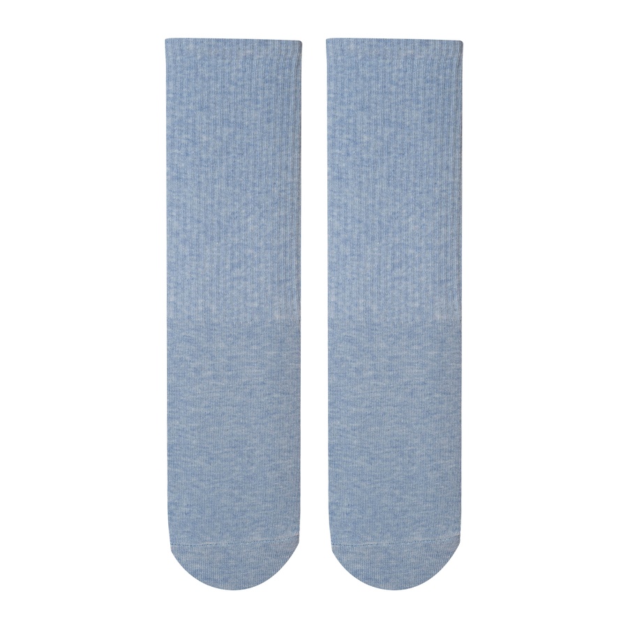 Premier Socks Blue melange with a high elastic band, unisex, size 36-39, 40-42, 43-45