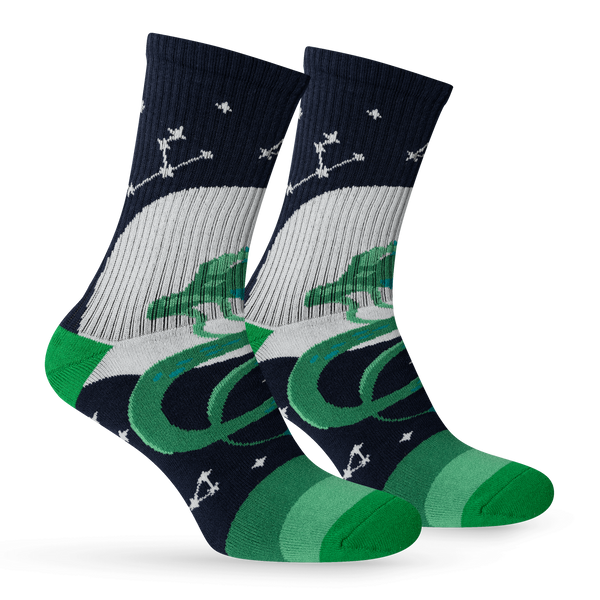 Premier Socks Green Wooden Dragon, Unisex, Warm, size 36-39, 40-42, 43-45