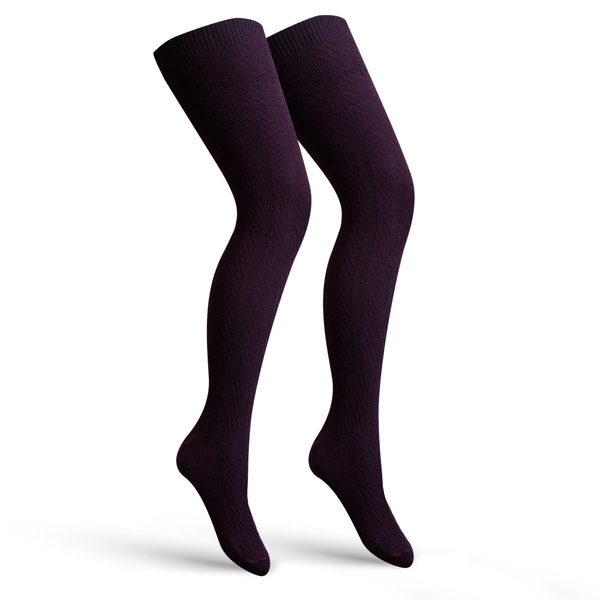 Women's stockings Premier Socks Оpenwork knitting (knee boots), women's, size 36-39, 40-42