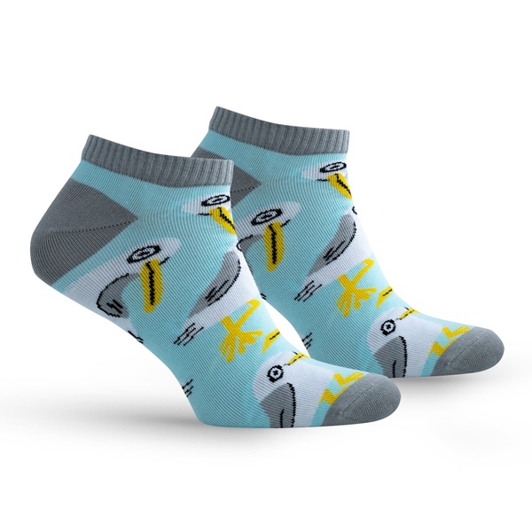 Premier Socks Seagulls, unisex, short, size 36-39, 40-42, 43-45