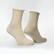 Безутискові шкарпетки з плоским швом Premier Socks - бежеві, унісекс, розм. 36-39