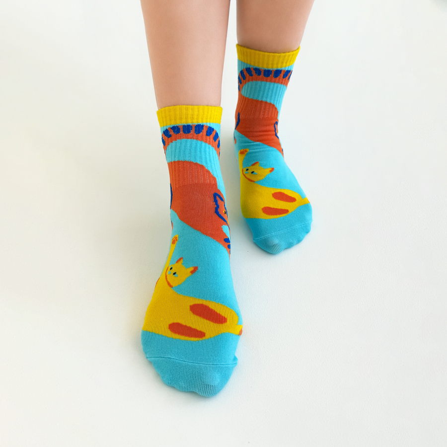 Premier Socks Cat-Murkit, for her, size 36-39