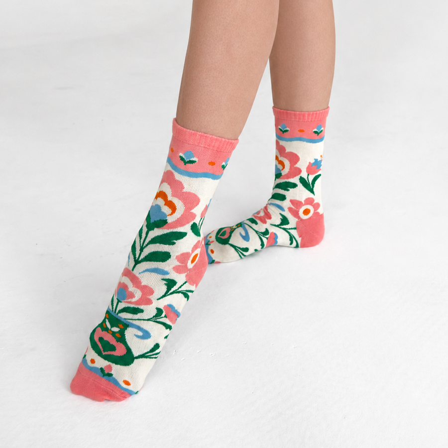 Premier Socks "Pink Painting", size 36-39, 40-42