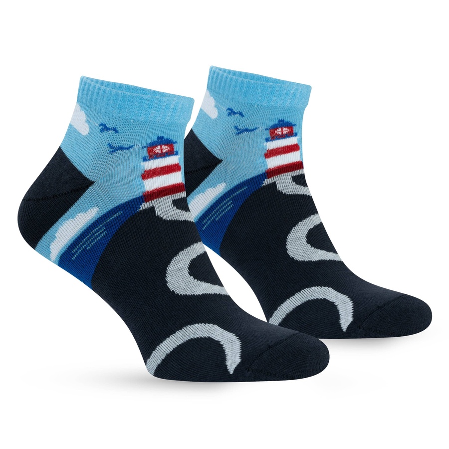 Premier Socks Lighthouse on the horizon, unisex, size 36-39, 40-42, 43-45