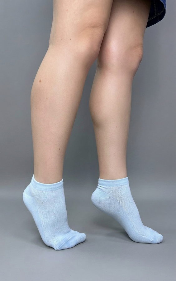 Premier Socks Light blue unisex mesh socks, size 36-39, 40-42, 43-45