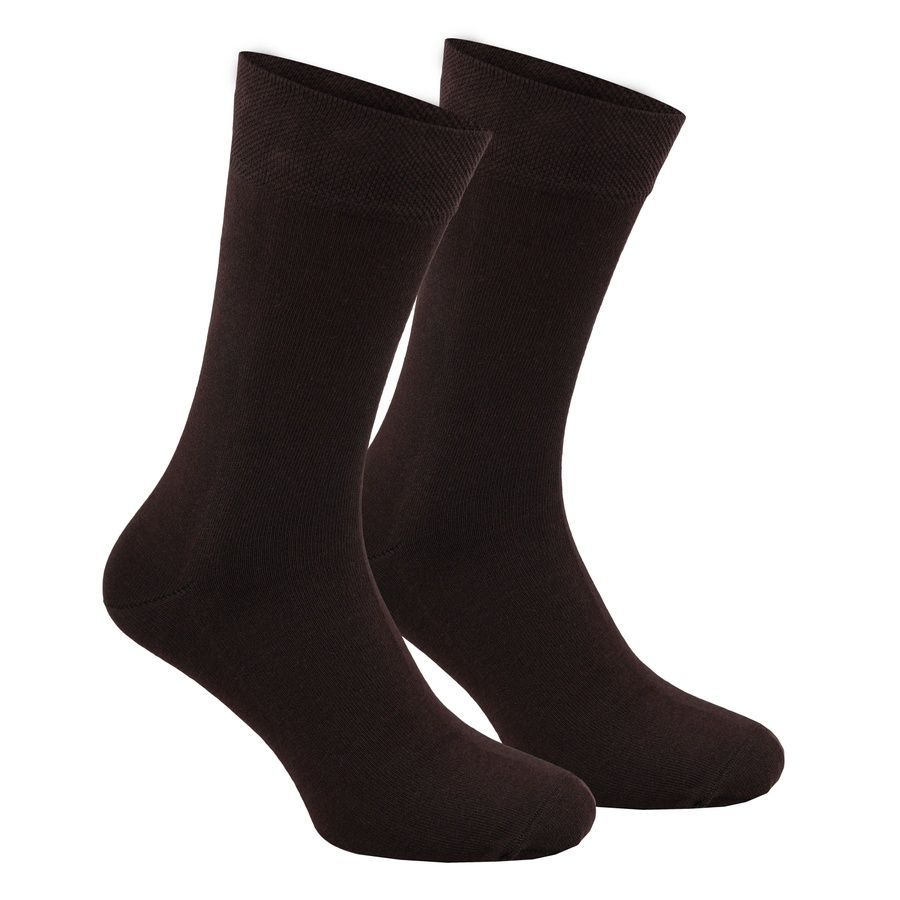 Premier Socks for men, Coffee, M 40-42, L 43-45