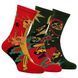 Set of socks Premier Socks: "Christmas carol", warm, unisex, 3 pairs in a set, size 36-39