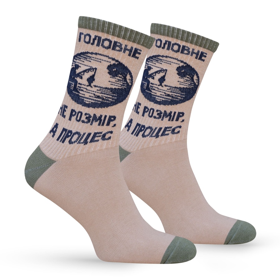 Premier Socks The main thing is not the size, but the process, unisex, 36-39, 40-42, 43-45