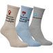 Подарунковий набір шкарпеток Premier Socks &ldquo;Тепло закоханих сердець&rdquo;, 3 пари в наборі, унісекс,розм. 36-39, 40-42, 43-45