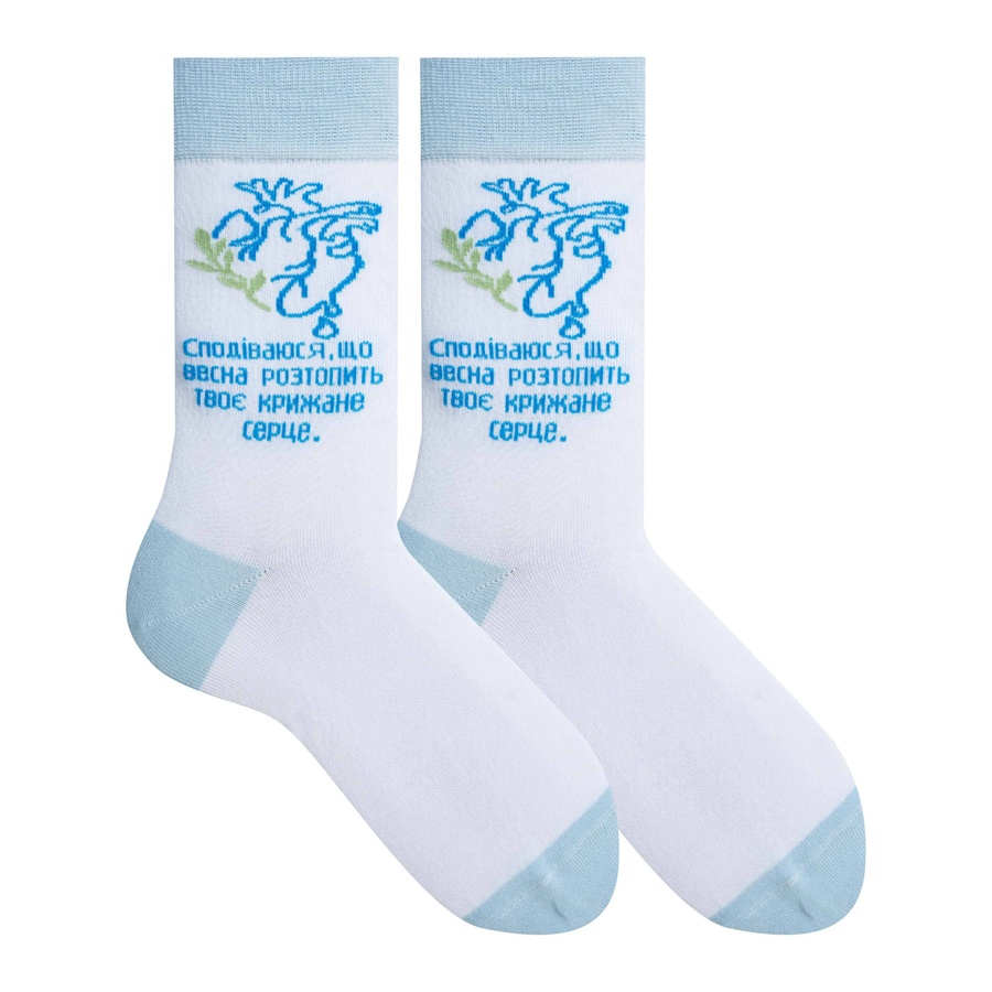 Premier Socks Ice heart, unisex, size 36-39, 40-42, 43-45