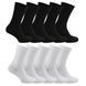 Набір класичних шкарпеток унісекс Premier Socks &laquo;Базовий дует&raquo; (5 чорних + 5 білих) розм. 36-39, 40-42, 43-45