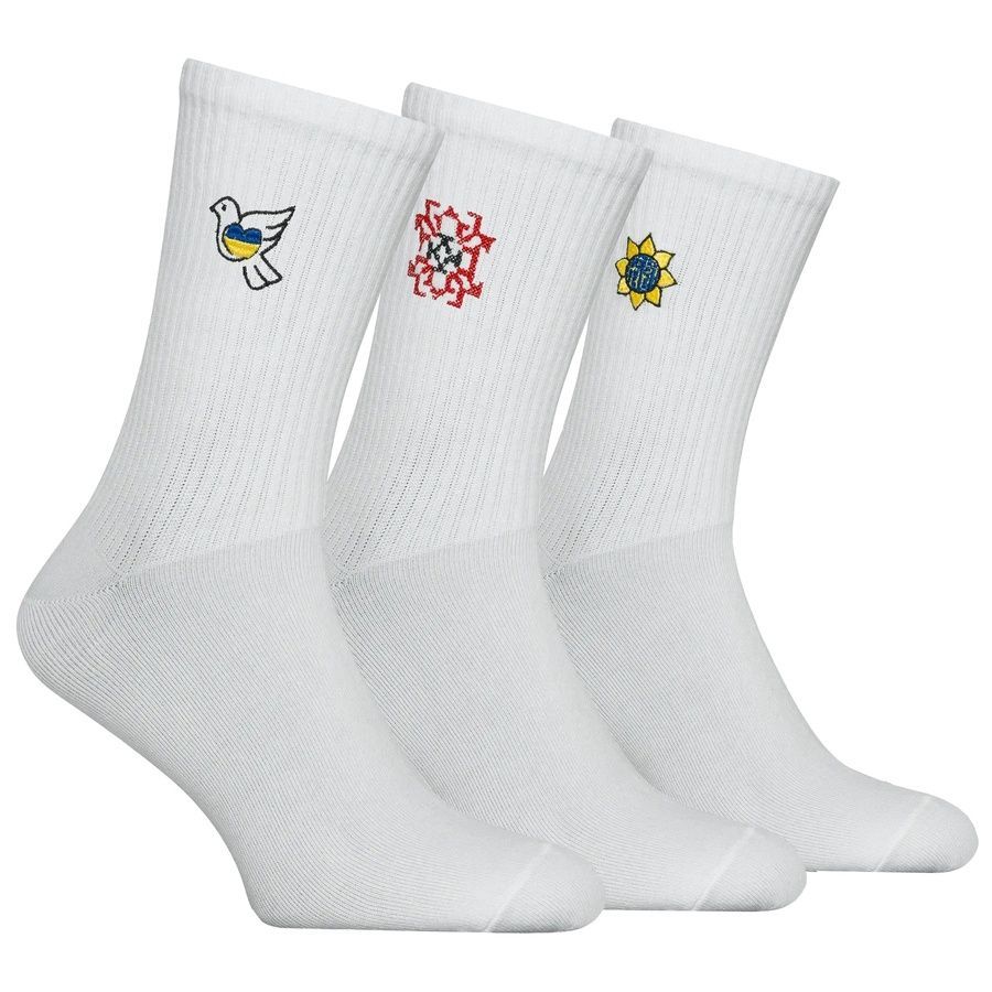 Premier Socks Patriotic Socks Set &ldquo;Independence Day&rdquo;, 3 pairs in a set, sizes 36-39, 40-42, 43-45